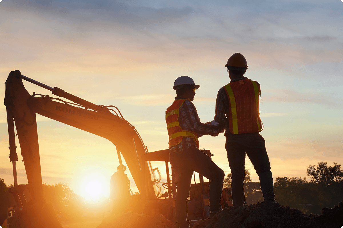 Echipa TERRA FORAJE executând lucrări